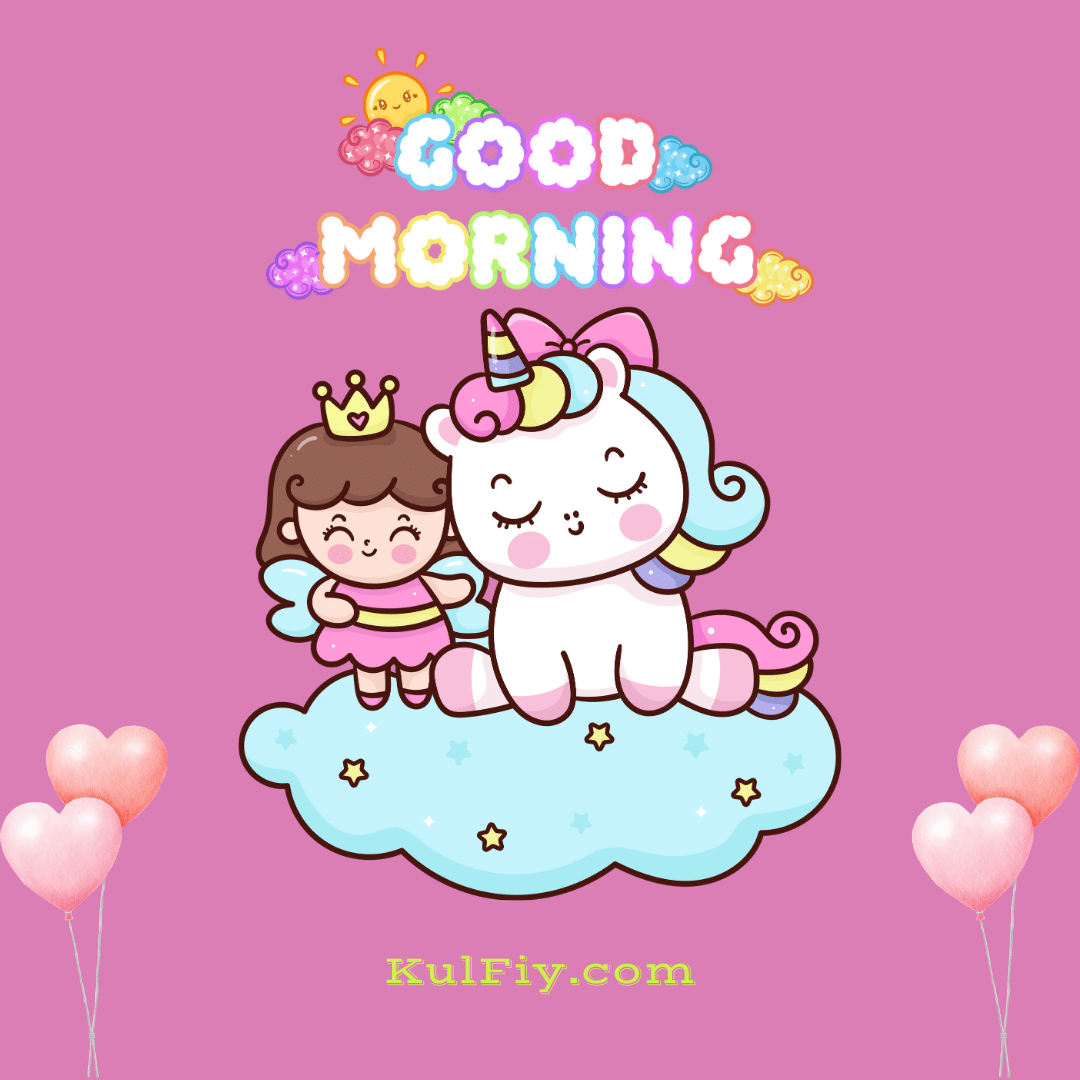 Cute doll good morning images