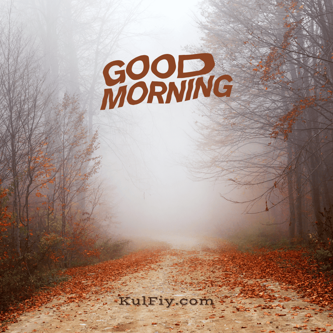 Foggy good morning images